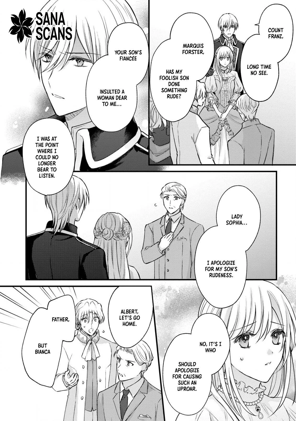 Suterare Danshaku Reijou wa Kuro Kishi-sama no Okiniiri Chapter 14 - . Page 3